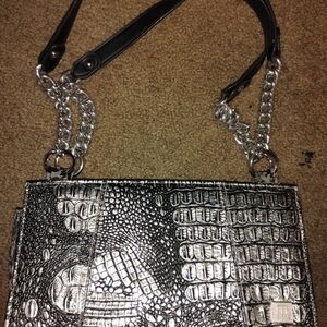 Miche Metallic Embossed Shoulder Bag